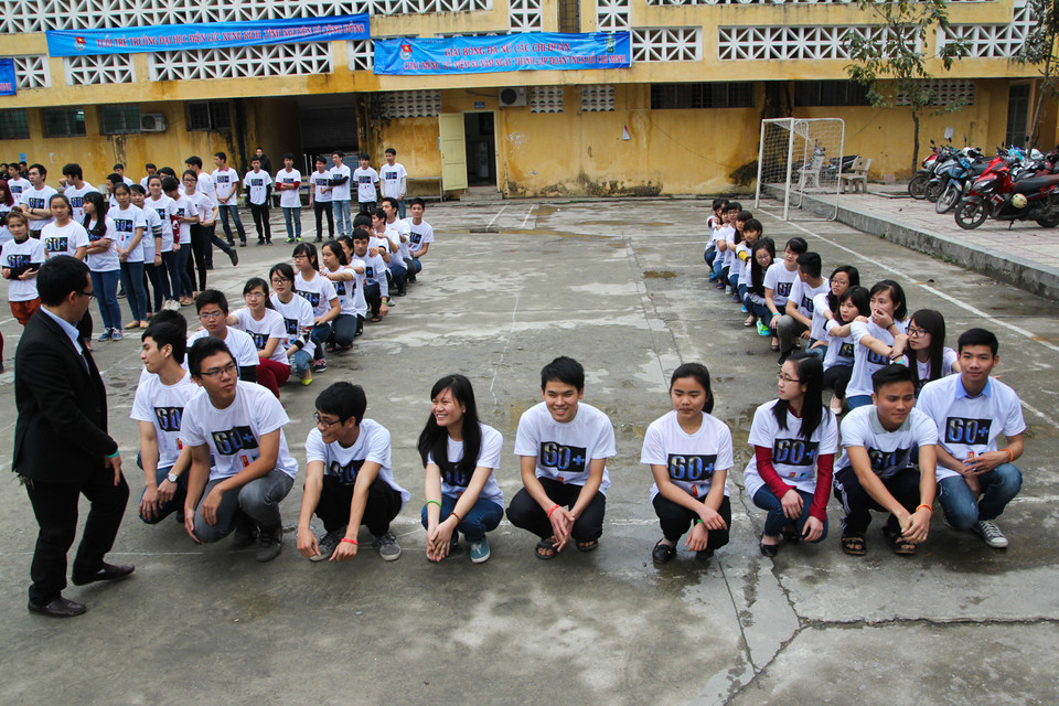 Tháng Ba hàng năm đã trở thành tháng cao điểm để giới trẻ và cộng đồng thể hiện hành động chung tay tiết kiệm năng lượng, ứng phó với biến đổi khí hậu. (Ảnh: Minh Sơn/Vietnam+)