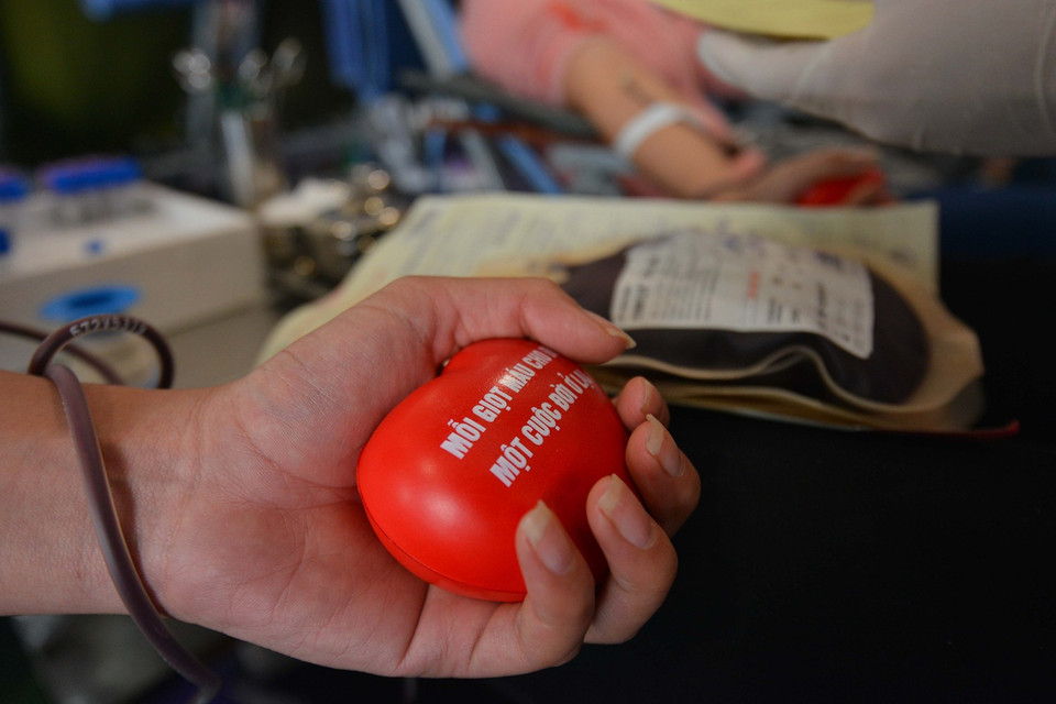 Lễ hội Xuân Hồng đã trải qua 8 kỳ tổ chức (2008-2015) và đã thu hút trên 130.000 lượt người tham dự, tiếp nhận được 39.021 đơn vị máu. (Ảnh: Nguyễn Mơ/Vietnam+)