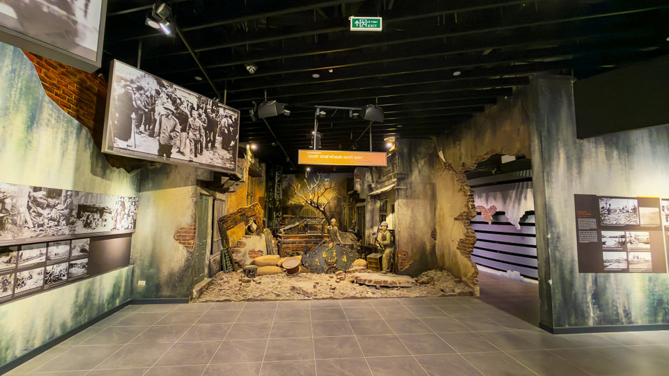 Khung cảnh 60 ngày đêm quân và dân Hà Nội bảo vệ Thủ đô mùa đông năm 1946. (Ảnh: Minh Sơn/Vietnam+)