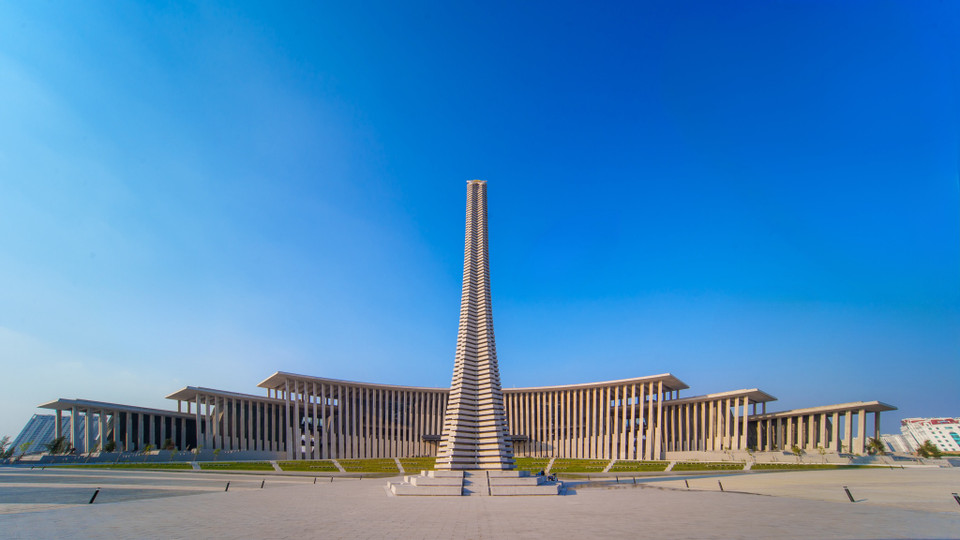 Bảo tàng Lịch sử Quân sự Việt Nam được Bộ Quốc phòng đầu tư xây dựng mới trên địa bàn hai phường Tây Mỗ và Đại Mỗ, quận Nam Từ Liêm, Hà Nội từ năm 2019, trên diện tích 386.600m2. (Ảnh: Minh Sơn/Vietnam+)