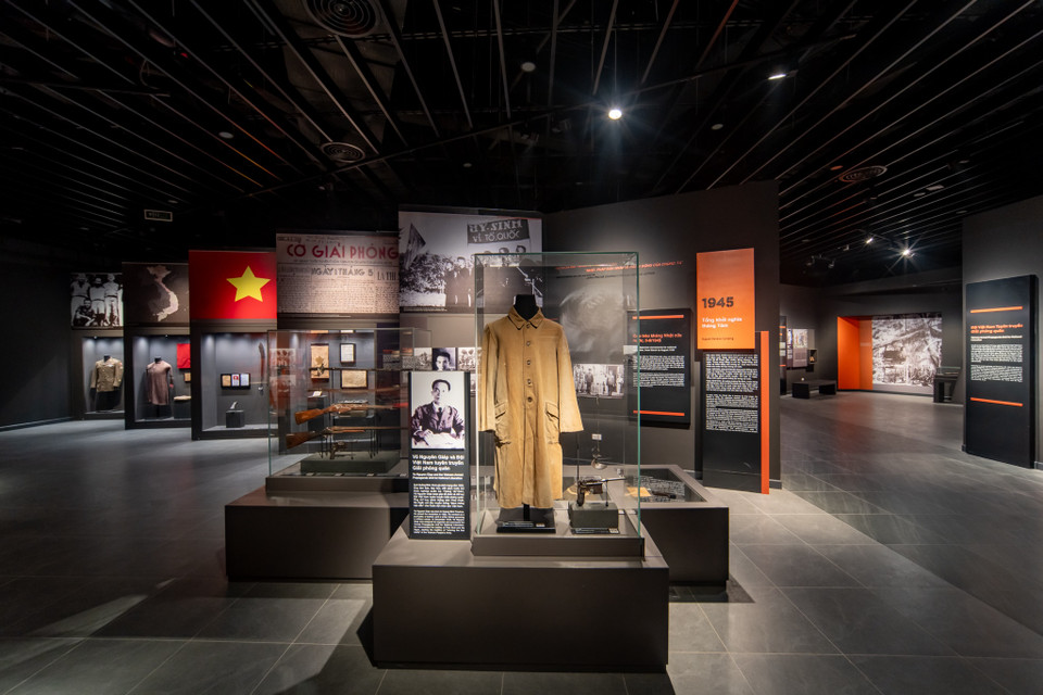 Sau 28 tháng triển khai thi công, bảo tàng đã hoàn thiện giai đoạn 1 đồng thời đơn vị đang tiếp thu các ý kiến góp ý của chuyên gia, nhà khoa học, chỉnh lý và hoàn thiện phần trưng bày trước khi chính thức mở cửa đón công chúng. (Ảnh: Minh Sơn/Vietnam+)