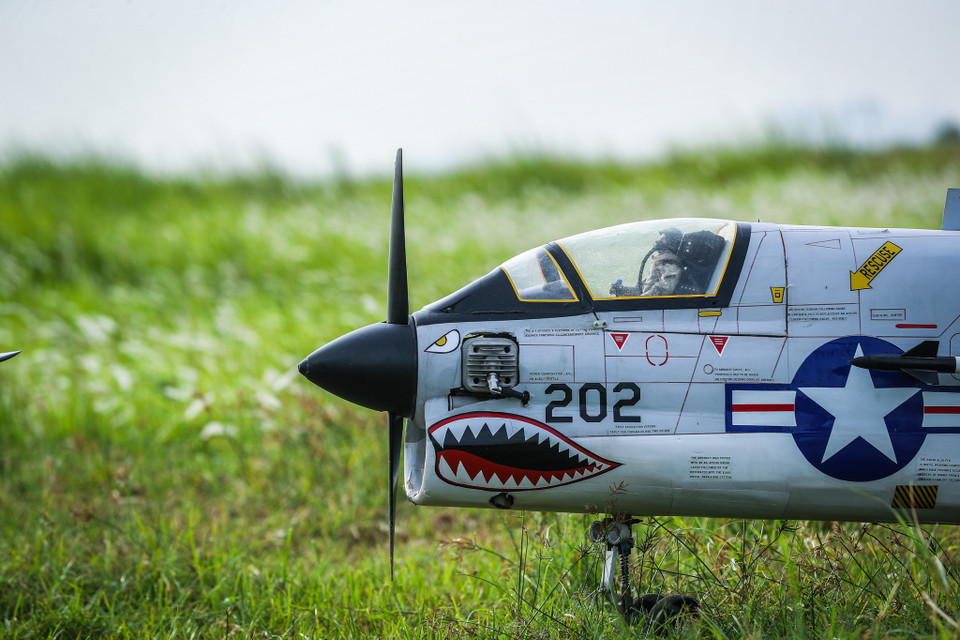 Có những mô hình máy bay phải mất đến hai năm để hoàn thiện và có thể cất cánh bay lượn. (Ảnh: PV/Vietnam+)