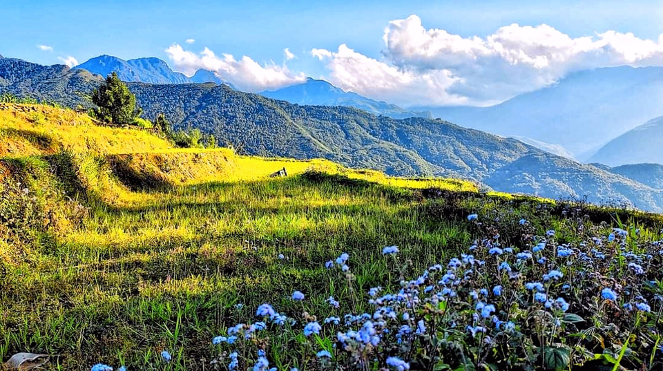 Y Tý cũng là địa điểm du lịch trải nghiệm thú vị với những người ưa khám phá vẻ đẹp hoang sơ, yêu mến sự chất phác của con người nơi đây. (Ảnh: Đỗ Hùng/Vietnam+)