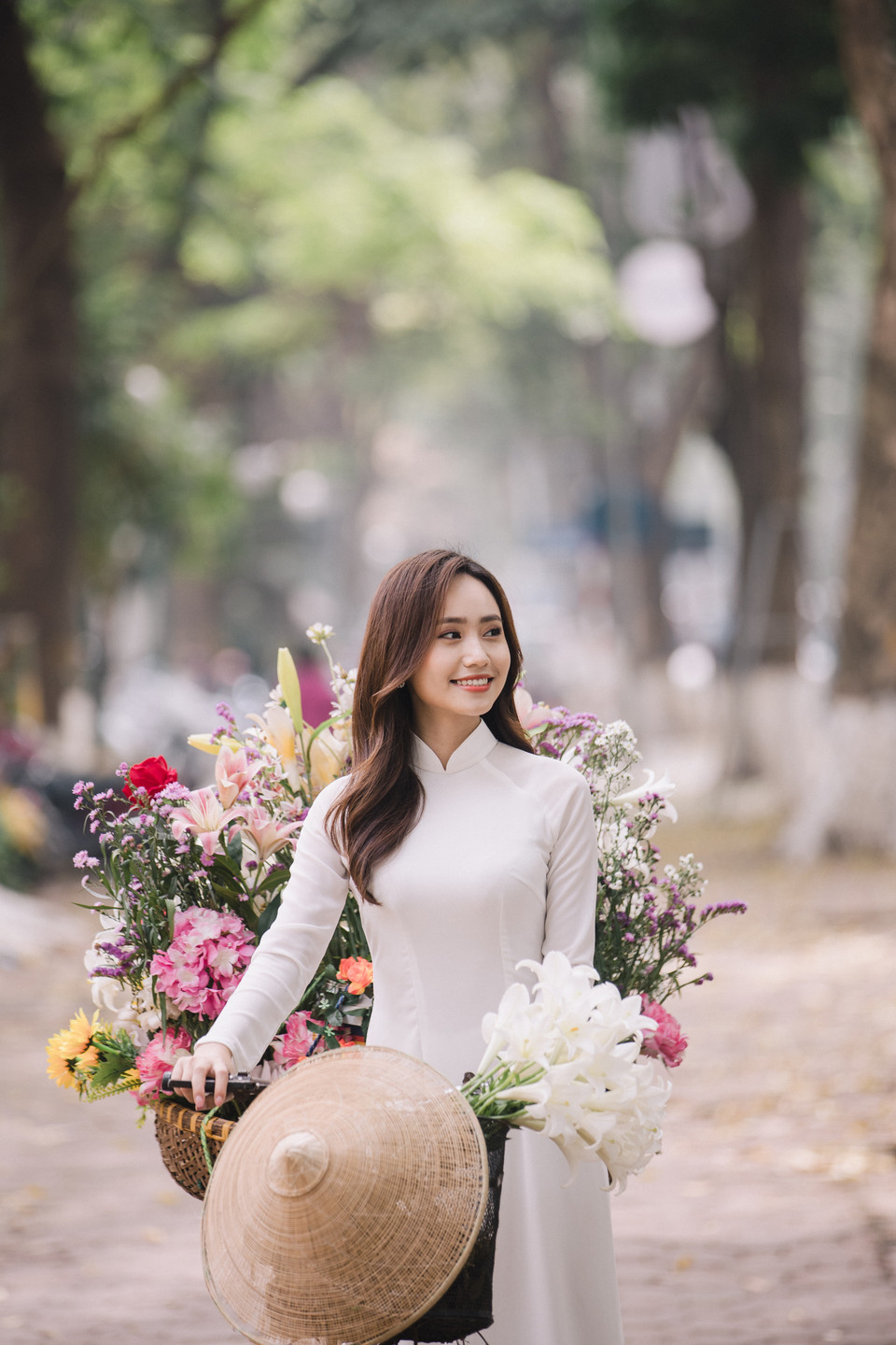 Với người Hà Nội đây là thức hoa dịu dàng, tinh khôi như thiếu nữ Hà thành, giản dị nhưng lại thanh cao. (Ảnh: Minh Sơn/Vietnam+)