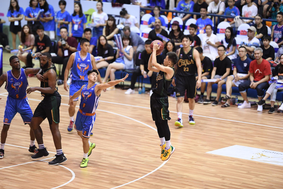 Dù vậy, những sai lầm mắc phải ở cuối hiệp 4 đã khiến Hanoi Buffaloes phải nhận 'trái đắng' và khép lại trận đấu với cách biệt sát sao 73-76. (Ảnh: Hanoi Buffaloes)