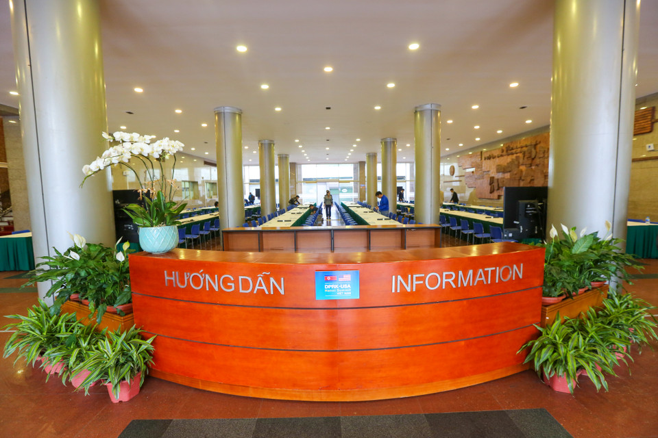 Trung tâm chia làm 3 khu khu A, B và khu nhà ăn. (Ảnh: Minh Sơn/Vietnam+)