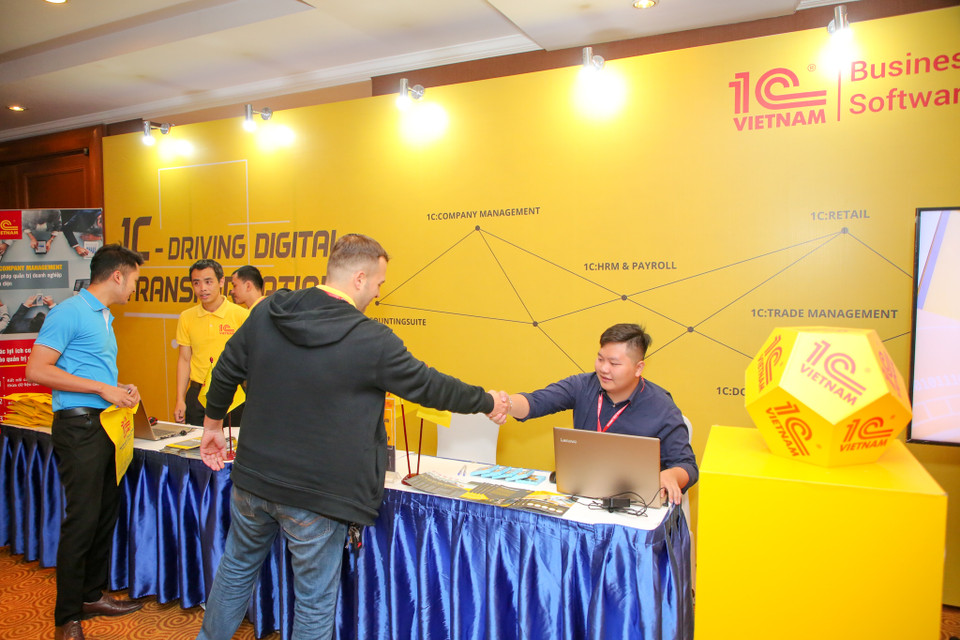 Sự kiện Internet Day là chuỗi sự kiện thường niên dành cho các doanh nghiệp trong lĩnh vực Internet, viễn thông trong và ngoài nước. (Ảnh: Minh Sơn/Vietnam+)