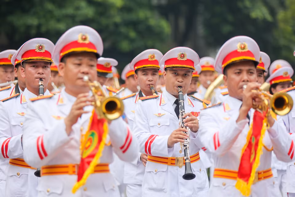 Đây là một trong những sự kiện được mong đợi nhất trong năm của công chúng Thủ đô. (Ảnh: Minh Sơn/Vietnam+)