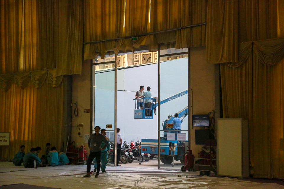 Dự kiến Trung tâm Báo chí Quốc tế sẽ đón tiếp hàng nghìn phóng viên trong nước, quốc tế đến tác nghiệp. (Ảnh: Minh Sơn/Vietnam+)