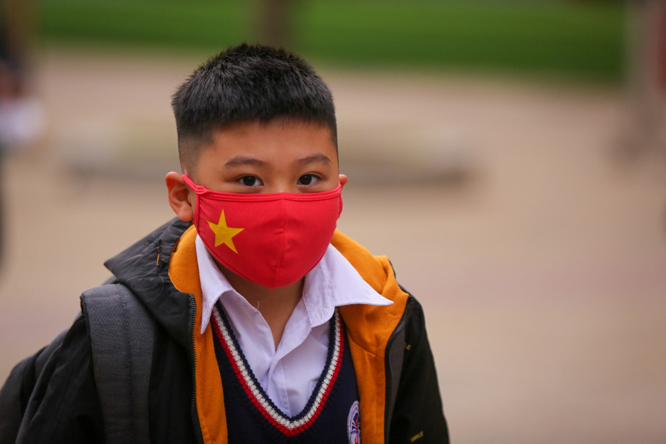 Thành phố đồng ý đề xuất của Sở Lao động Thương binh và Xã hội tại tờ trình 903/TTr-SLĐTBXH ngày 24/2 về việc cho sinh viên, học viên trở lại trường học từ ngày 8/3 (thứ Hai). (Ảnh: Minh Sơn/Vietnam+)