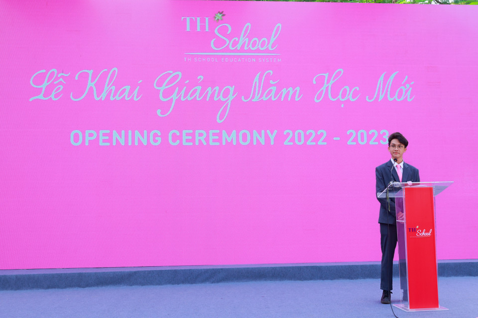 Bằng sự nỗ lực không ngừng nghỉ, những năm gần đây, TH School đã tạo dựng những thế hệ học sinh đầu tiên chuẩn quốc tế ngay tại Việt Nam. (Ảnh: Minh Sơn/Vietnam+)