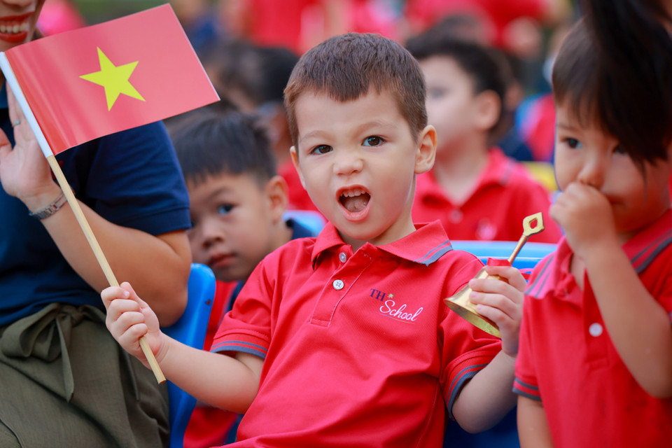 Năm học 2022-2023 là năm thứ 7 hệ thống trường TH School đi vào hoạt động và là năm đầu tiên trường mở cơ sở thứ 3 tại thành phố Vinh, tỉnh Nghệ An. (Ảnh: Minh Sơn/Vietnam+)