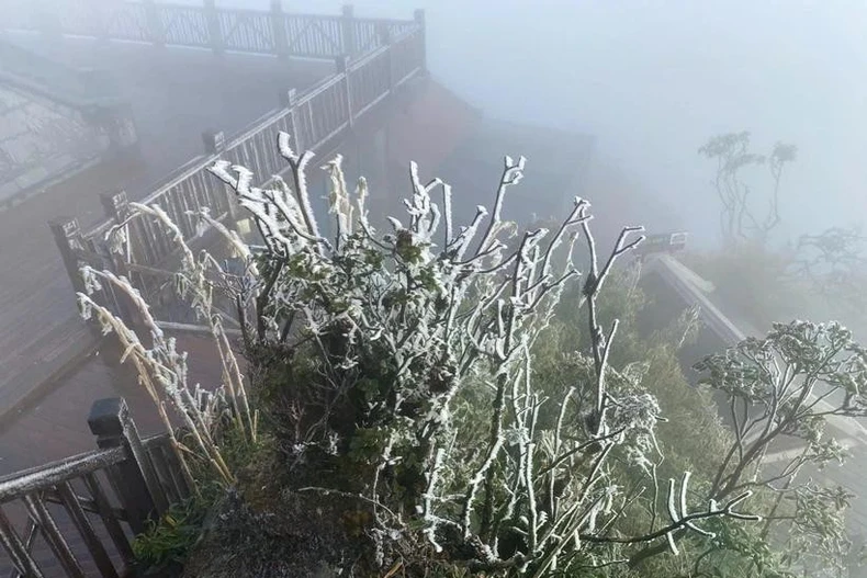 Vùng núi và trung du Bắc Bộ, từ ngày 22-23/1, có khả năng xảy ra rét đậm, có nơi rét hại. (Ảnh minh họa. Nguồn ảnh: TTXVN phát)