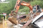Lào Cai: Hiện trường vụ sạt lở đất khiến 1 người tử vong tại Sa Pa