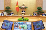 Thủ tướng Phạm Minh Chính chủ trì Phiên họp Chính phủ thường kỳ tháng 3 năm 2025. (Ảnh: Dương Giang/TTXVN)