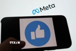 Biểu tượng Facebook và Meta. (Ảnh: AFP/TTXVN)