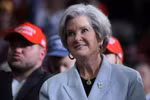 Bà Susie Wiles, cố vấn cấp cao của cựu Tổng thống Mỹ Donald Trump. (Ảnh: REUTERS/TTXVN)