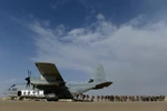 Máy bay vận tải C-130J Super Hercules. (Ảnh: AFP/TTXVN)