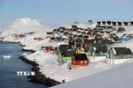 Quang cảnh thành phố Nuuk, Greenland. (Ảnh: THX/TTXVN)