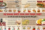 Thế giới có nhiều món ăn "na ná" nhau, vì sao ẩm thực Việt vẫn lọt top đầu?