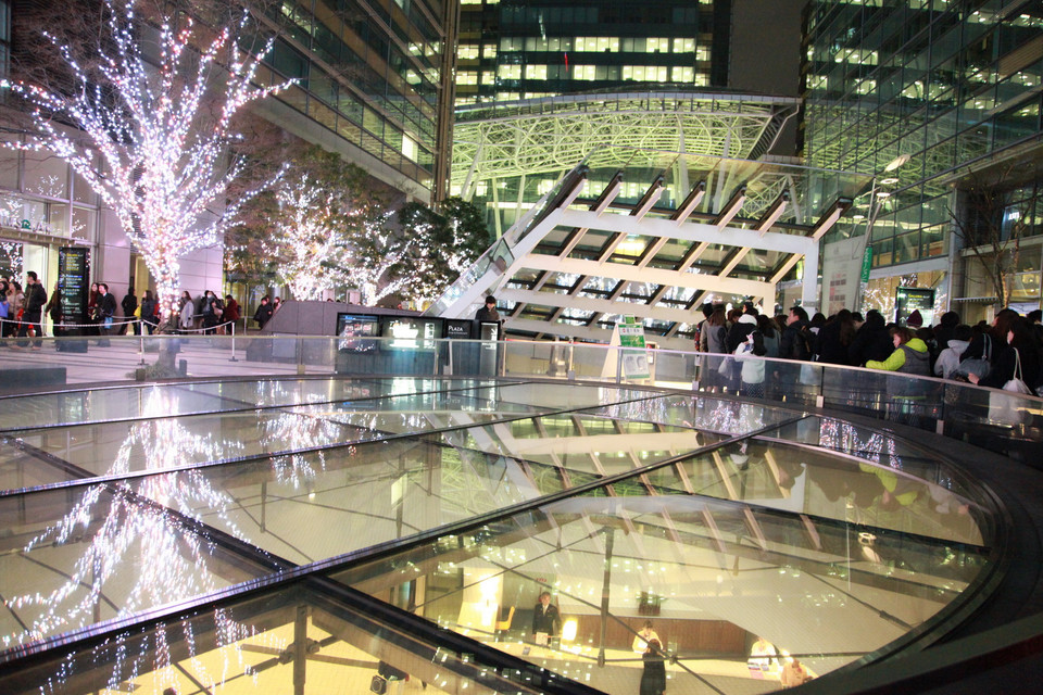 Lễ hội ánh sáng tại Roppongi Hill diễn ra từ ngày 4/11 đến 25/12 trong khoảng thời gian từ 17 giờ đến 23 giờ. (Ảnh: Nguyễn Tuyến/Vietnam+)