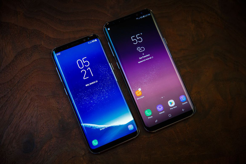 Một cái nhìn toàn cảnh về bộ đôi Galaxy S8 và S8+.