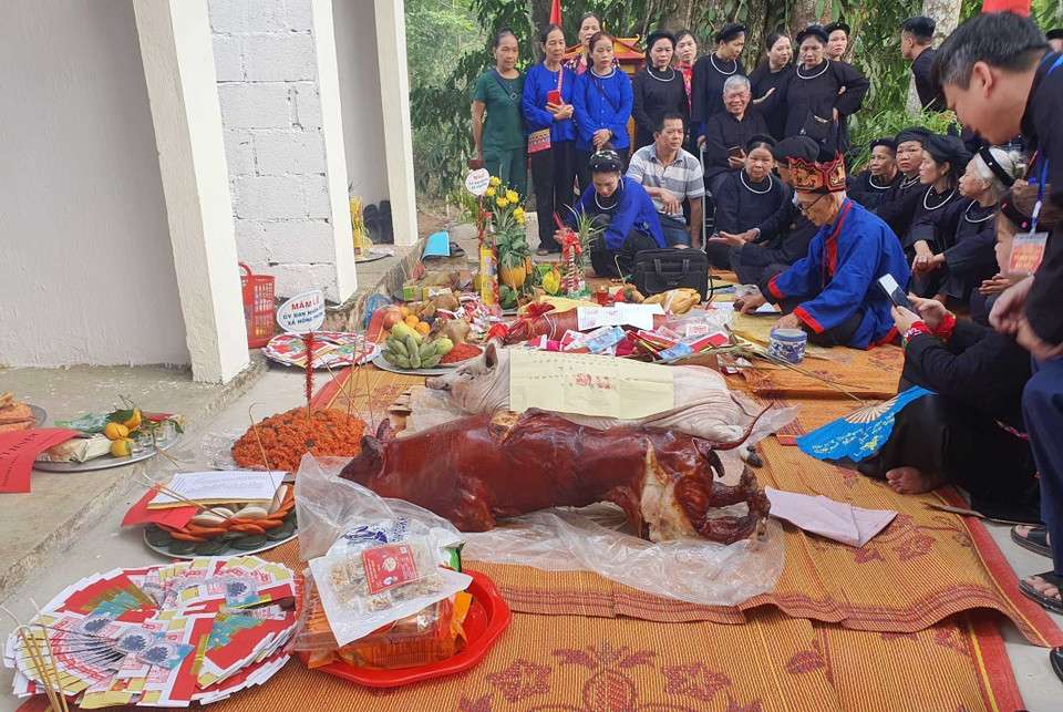  Lễ hội là nét văn hóa đặc sắc của cư dân bản địa gắn với nơi "đầu sóng ngọn gió," xem "sông nước là nhà" mang tính nghi lễ nông nghiệp cổ xưa gắn liền với lễ thức cầu mưa, cầu nước, cầu mùa, mưa thuận, gió hòa, vận vật sinh sôi nảy nở, cầu mong mọi người, mọi nhà được mạnh khỏe, bình an. (Ảnh: Anh Tuấn/TTXVN)