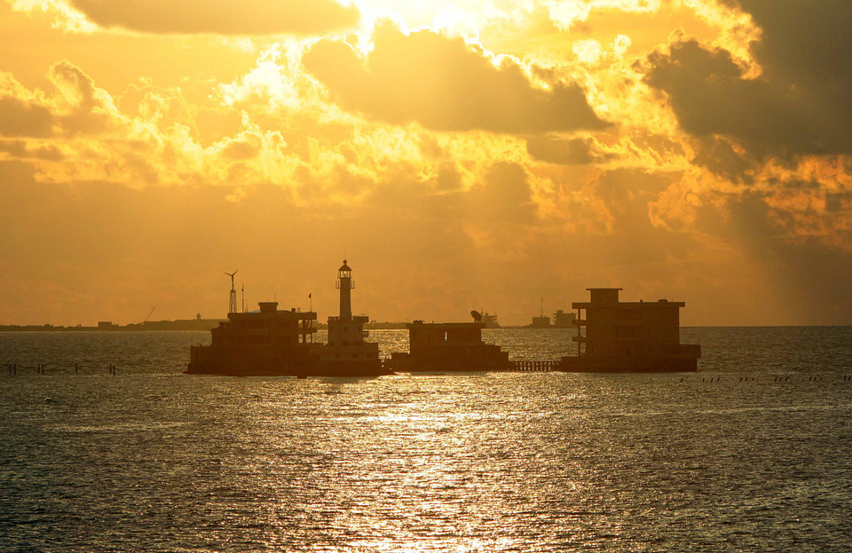 Một số hình ảnh về quần đảo Trường Sa (Khánh Hòa). (Ảnh: Minh Quyết/TTXVN)