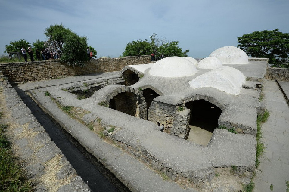 Phòng tắm Khan tại pháo đài Naryn-Kala thuộc thành phố Derbent. (Nguồn: sputniknews)