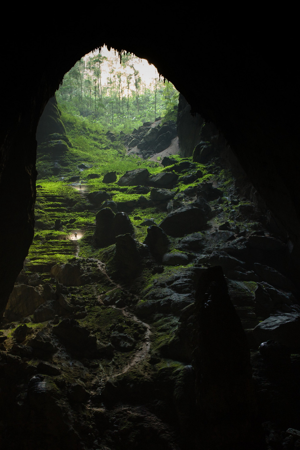 Lối dẫn lên Vườn Edam. (Ảnh: Ryan Deboodt)