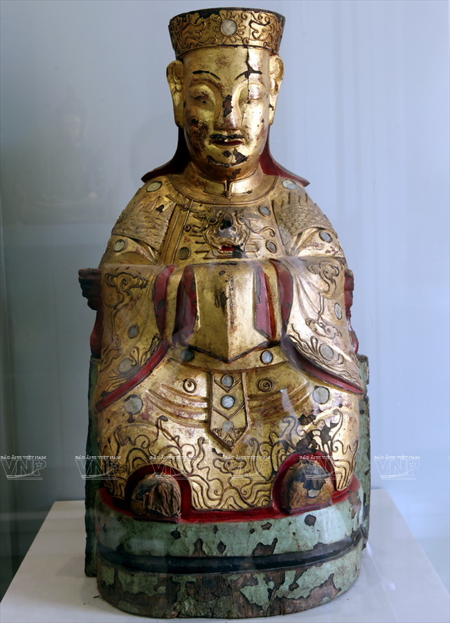 Tượng Diêm Vương thế kỷ XIX. (Ảnh: Lê Minh/Báo ảnh Việt Nam)