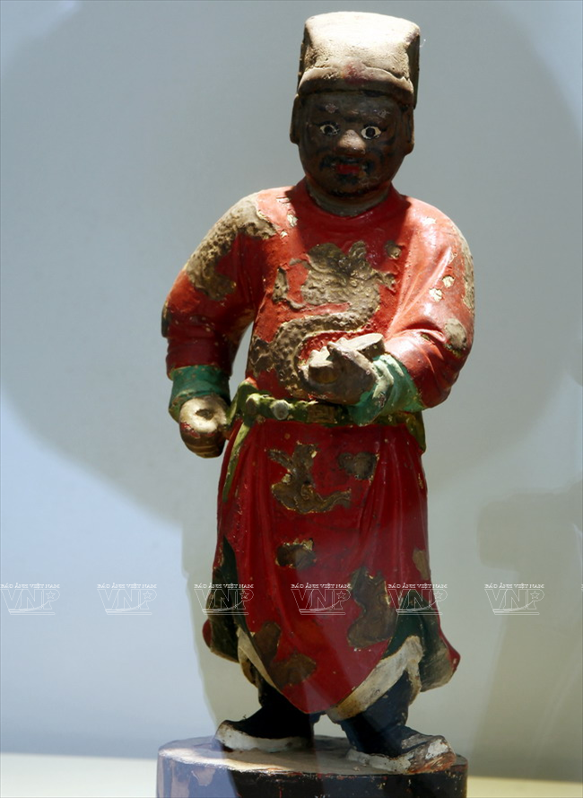 Tượng Võ Quan thế kỷ XIX. (Ảnh: Lê Minh/Báo ảnh Việt Nam)