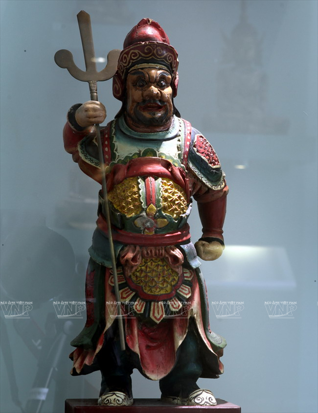 Tượng Tiêu Diện thế kỷ XIX. (Ảnh: Lê Minh/Báo ảnh Việt Nam)