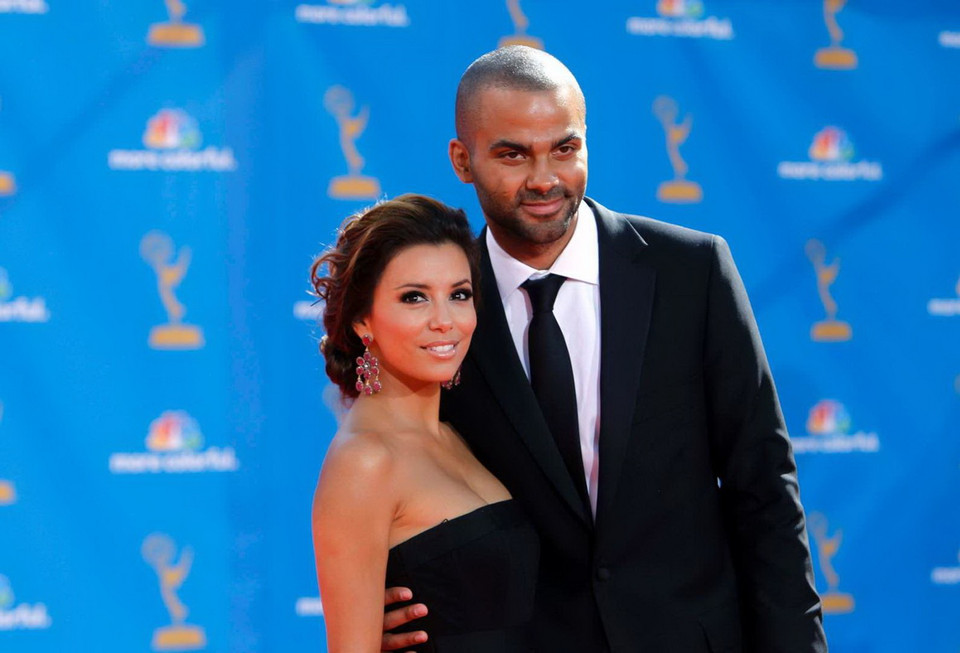 Tony Parker và Eva Longoria. (Nguồn: Reuters)