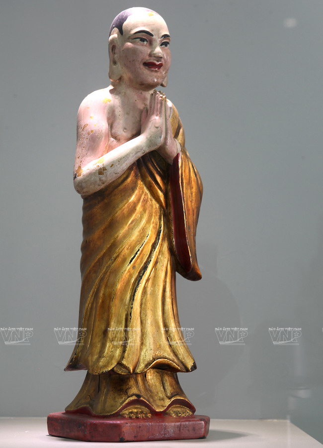 Tượng Ca Diếp thế kỷ XIX. (Ảnh: Lê Minh/Báo ảnh Việt Nam)