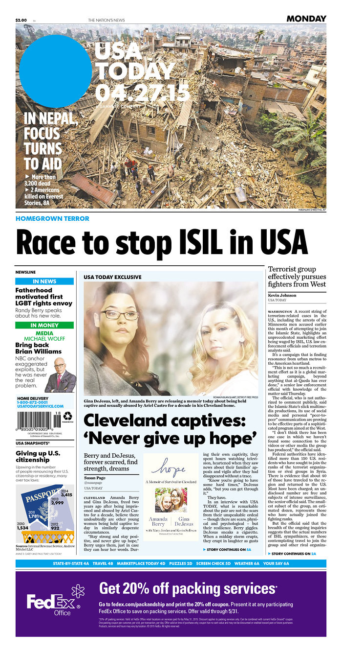 USA Today, Virginia, Mỹ.