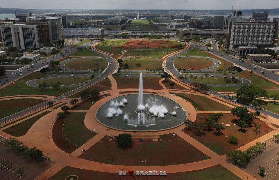 Monumental Axis, Brasilia, Brazil. (Nguồn: Getty Images)