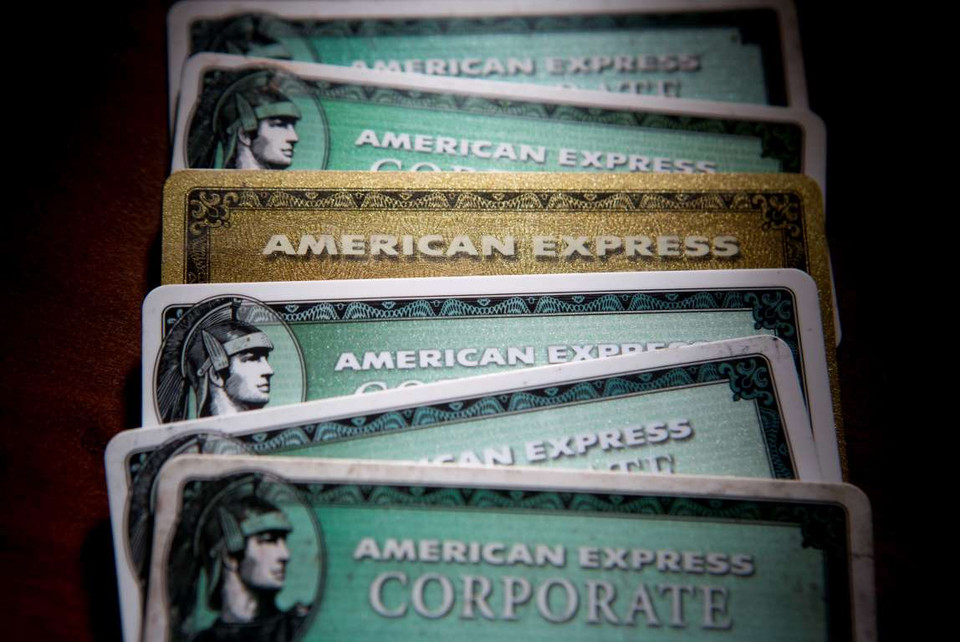 Công ty American Express được ngưỡng mộ với thẻ tín dụng và các dịch vụ liên quan. (Nguồn: Bloomberg)