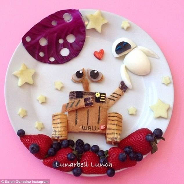 Với hơn 12.000 người theo dõi, tài khoản Instagram của cô Lunarbell Lunch luôn đầy ắp những hình ảnh khiến ai xem cũng 'sôi bụng.' (Nguồn: CCTVNews)