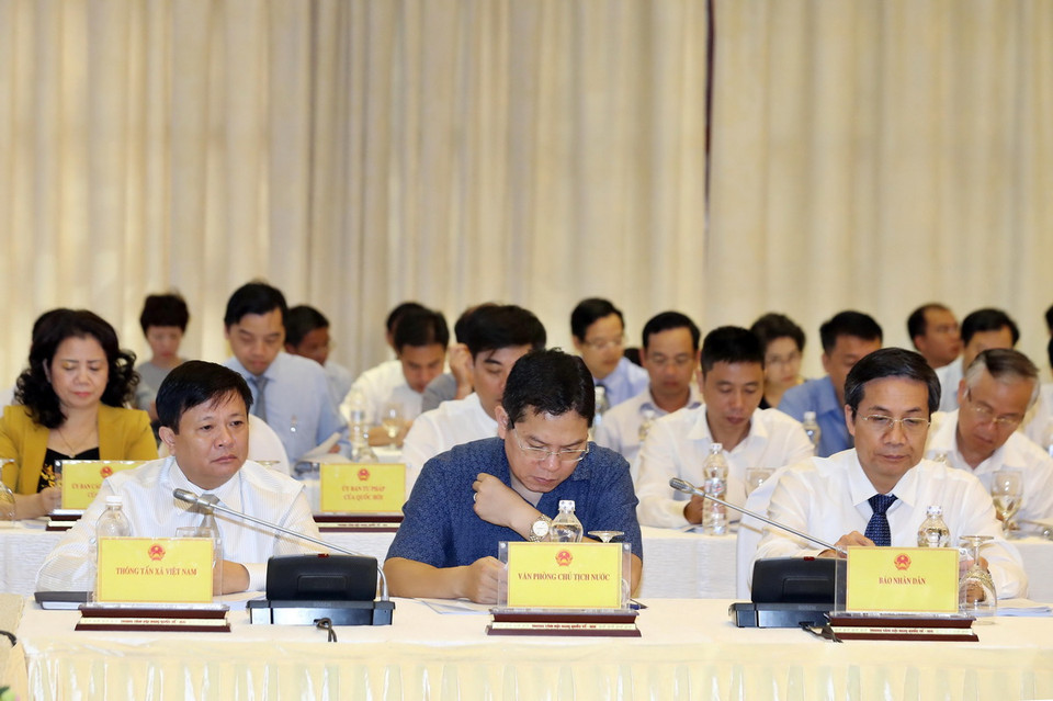 Các đại biểu tham dự hội nghị. (Ảnh: Thống Nhất/TTXVN)