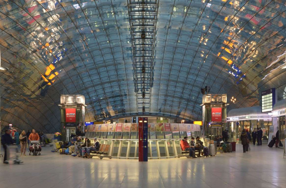 Sân bay Frankfurt, Đức là một trong những sân bay lớn nhất thế giới. (Nguồn: Rex)