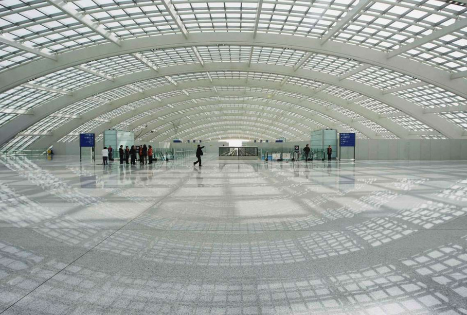 Sân bay Bắc Kinh, Trung Quốc phục vụ các chuyến bay từ 88 nước và tới 69 thành phố. (Nguồn: Reuters)