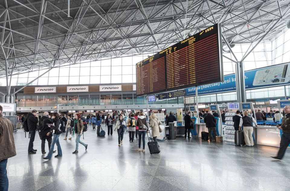 Sân bay Helsinki-Vantaa, Phần Lan cung cấp những chỗ nghỉ ngơi rất thoải mái cho hành khách. (Nguồn: Bloomberg)
