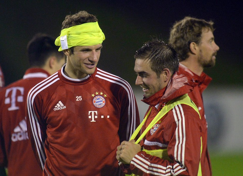 Đội trưởng Philipp Lahm đã xuất hiện trở lại (Nguồn: Fcb.de)