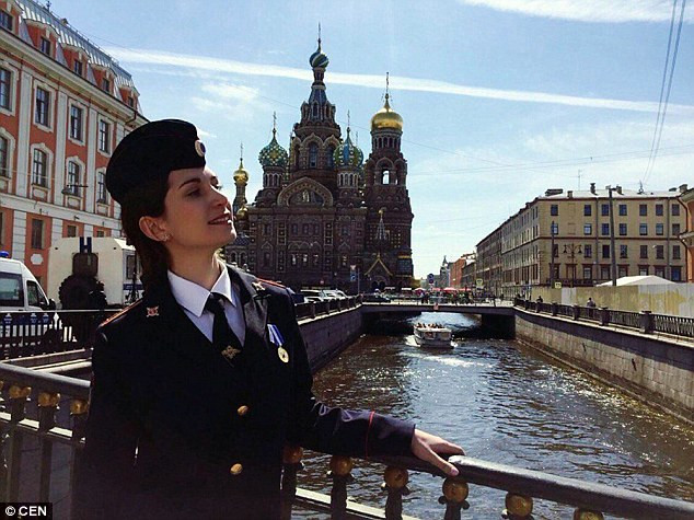 Thí sinh Kristina Shubina . (Nguồn: Dailymail)