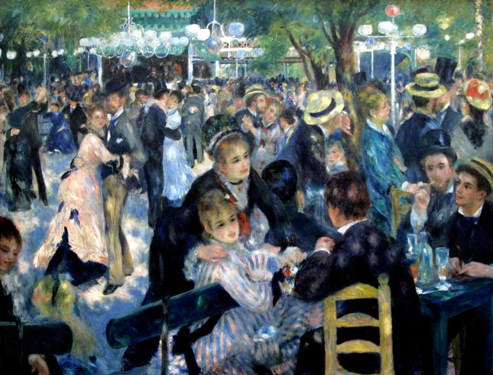 'Bal du moulin de la Galette' của Pierre-Auguste Renoir (143 triệu USD). (Nguồn: REX)