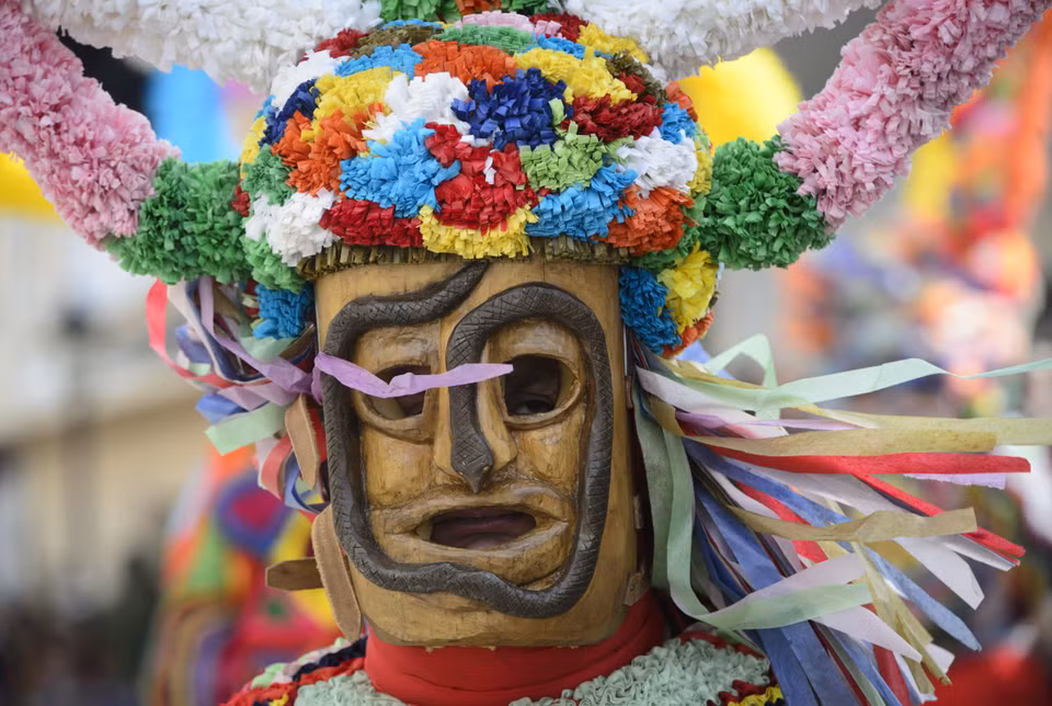  Carnival of Viana do Bolo là một trong những lễ hội đặc trưng nhất vùng Galicia, miền Tây Bắc Tây Ban Nha. (Nguồn: AFP/TTXVN)