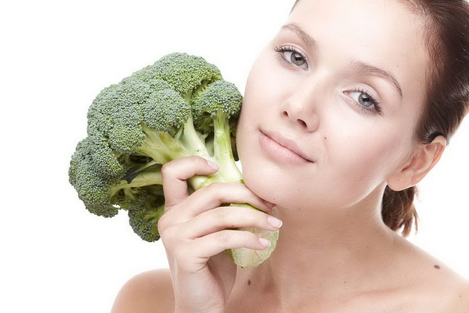 Súp lơ xanh giúp ngăn quá trình khô da và tóc. (Nguồn: Getty Images)