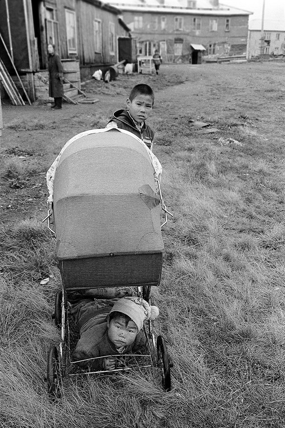 Một trong số các hình thức giải trí tại Lorino, Chukotka, Russia. Bức ảnh chụp vào tháng 9/2007. (Nguồn: sputniknews)
