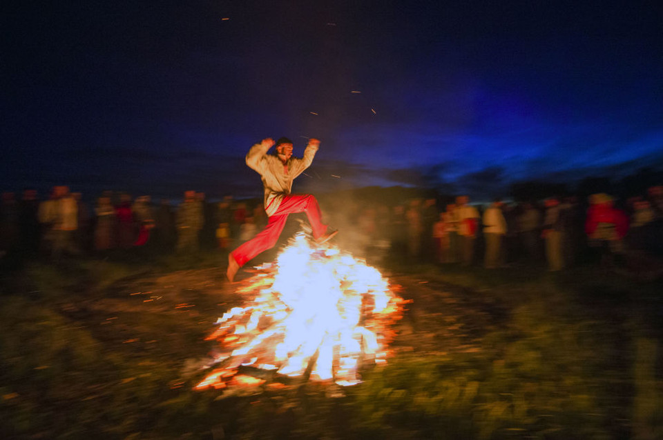 Những thành viên tham gia Lễ hội Đêm trắng. (Nguồn: Sputniknews)